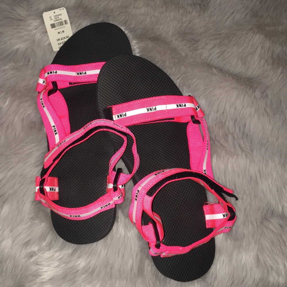 PINK sandals